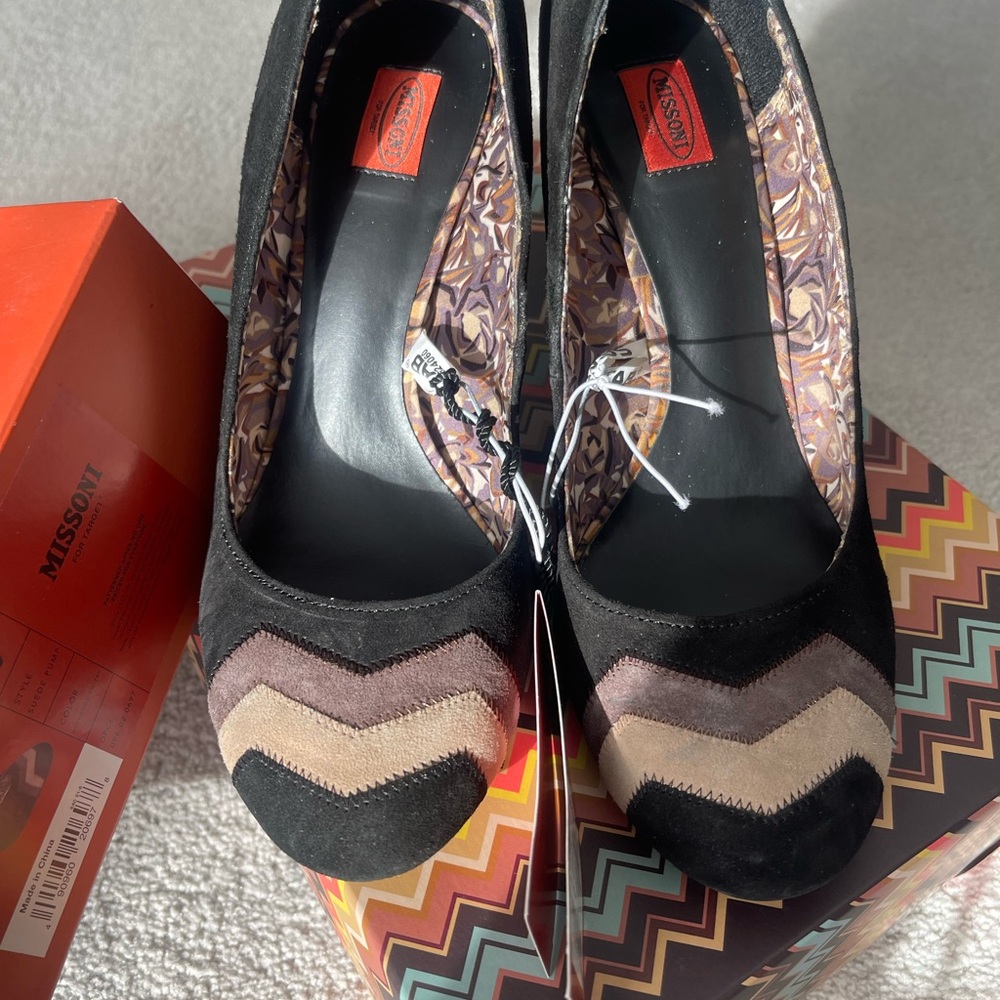 Missoni for Target Suede Pump